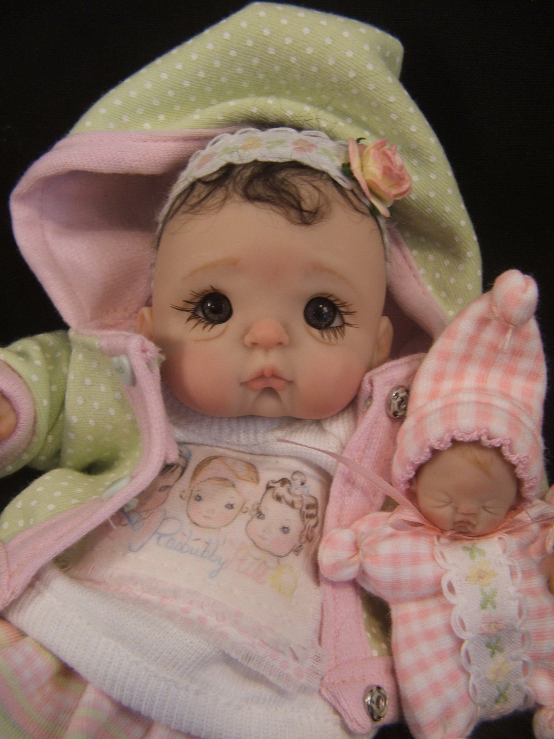 Baby Tutorial Instructions on how to make full sculpt ooak polymer clay baby art dolls by Rasbubbyhill