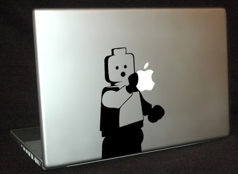 Legoman Lego Figure 13" Macbook Apple Laptop Decal