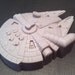 Millennium Falcon chocolates. 4 Large 3D Ships. Star Wars. Made to order.