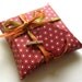 Paper Pillow Gift Box set-Orange and Red Flower Wrapping set-BUY 2 GET 1 FREE