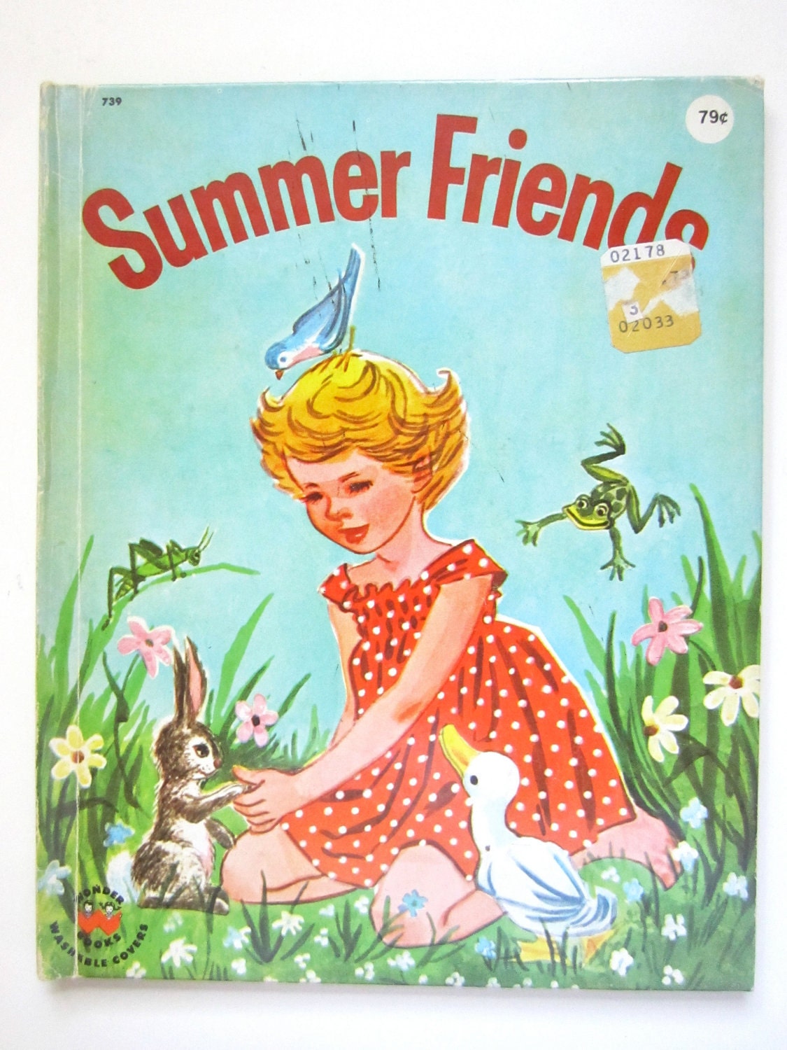 Vintage Childrens Book: Summer Friends