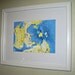 Ultrasound Art - 5 x7 artwork in an 8x10 Frame -Custom Newborn Baby Gift - Baby Shower Gift - Framed Sonogram - Unique Baby Gift-TAGT