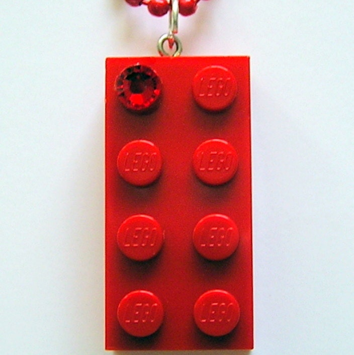 lego red brick