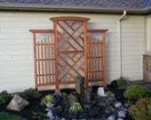 Wall Trellis, Chippendale Style, Clear Western Red Cedar
