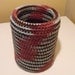 Upcycled Maroon Organizer