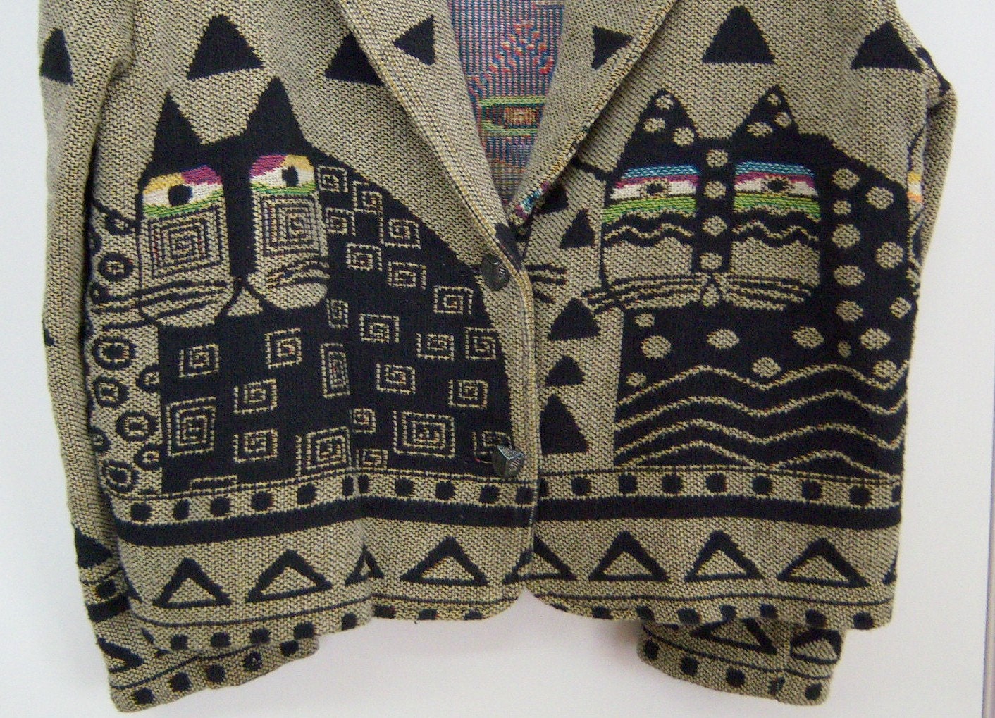 RESERVED TO July 20: Laurel Burch Cats Jacket