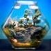 Baby Dinosaur - Mini Zen Garden - Terrarium / Diorama
