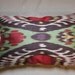 Handmade Silk Ikat Pillow cover 12.5 x 19 Beige, Purple, Green , Red, Yellow Free Shipment Delivered within 2-4 Days by UPS, DHL