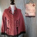 Upcycled Steampunk Punk Jacket Blazer Coat Funky Country Gypsy Bohemian Coat Prairie Ranch Girl