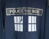 TARDIS Hoodie (Pull Over)