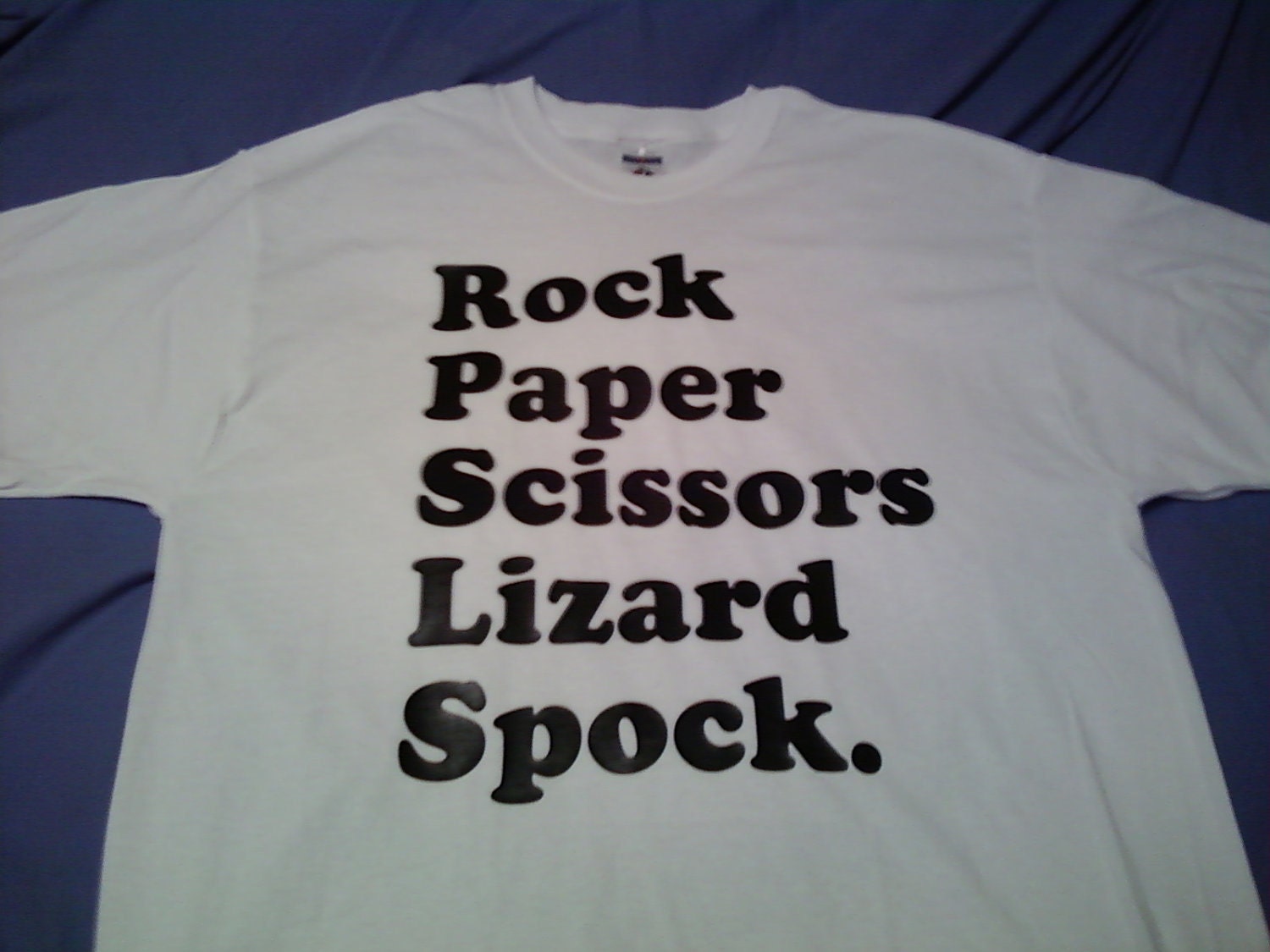 Rock Paper Scissors Lizard Spock T-shirt