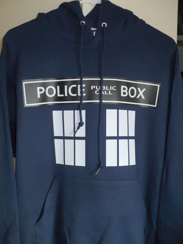 TARDIS Hoodie (Pull Over)