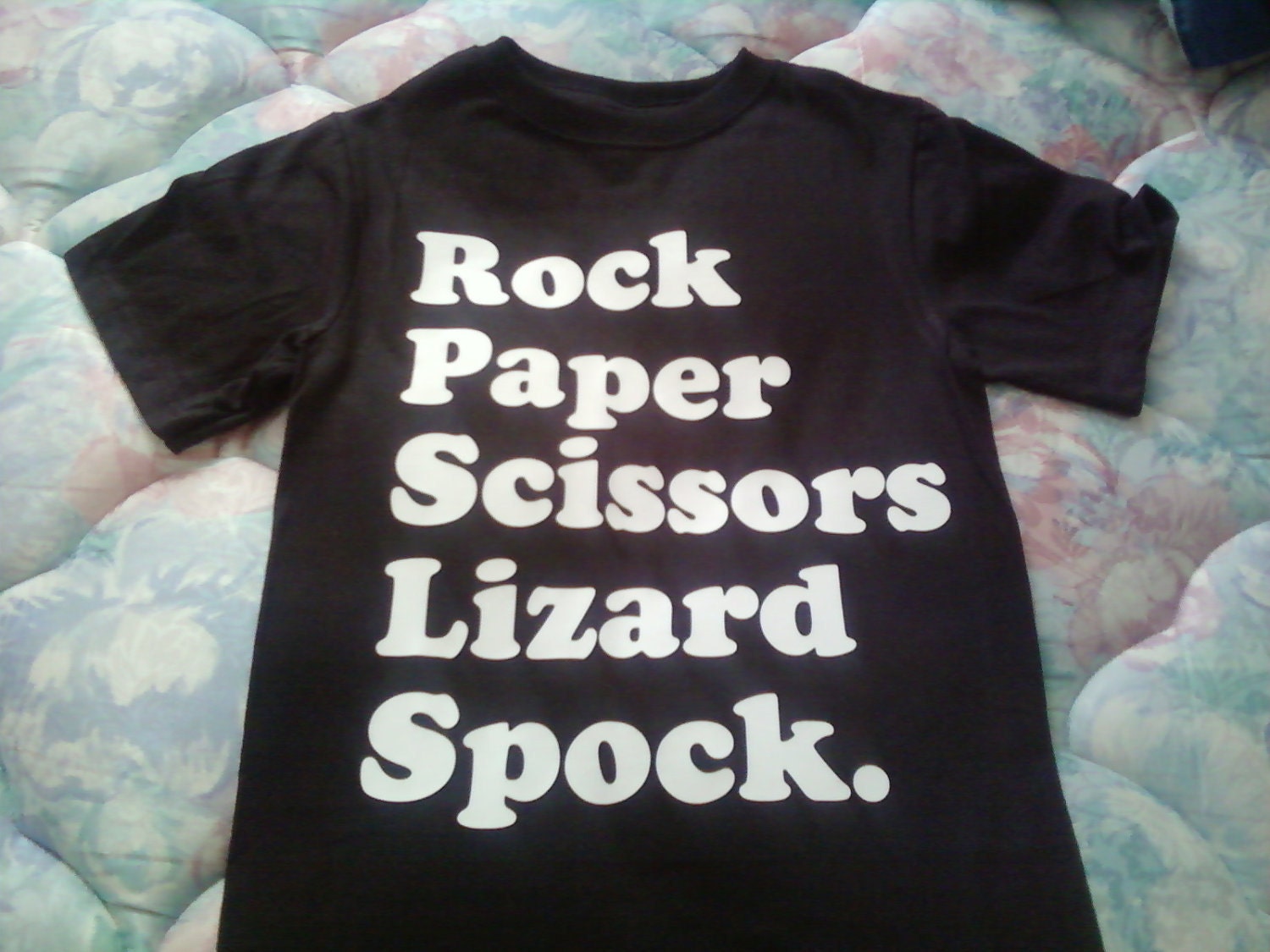 Rock Paper Scissors Lizard Spock T-shirt