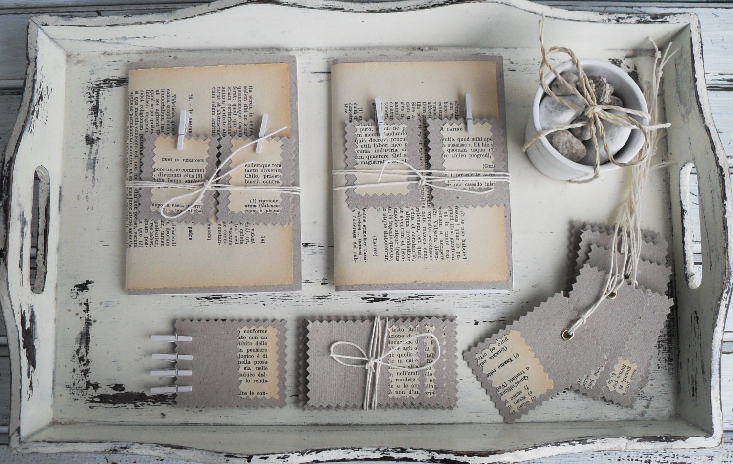Handmade notebook set