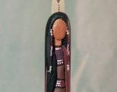 Red Bud folklore Native American Indian 12" faceless collectable gift
