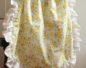 reversible apron PDF sewing pattern printable ruffly vintage inspired fashion