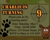 Hunting theme party