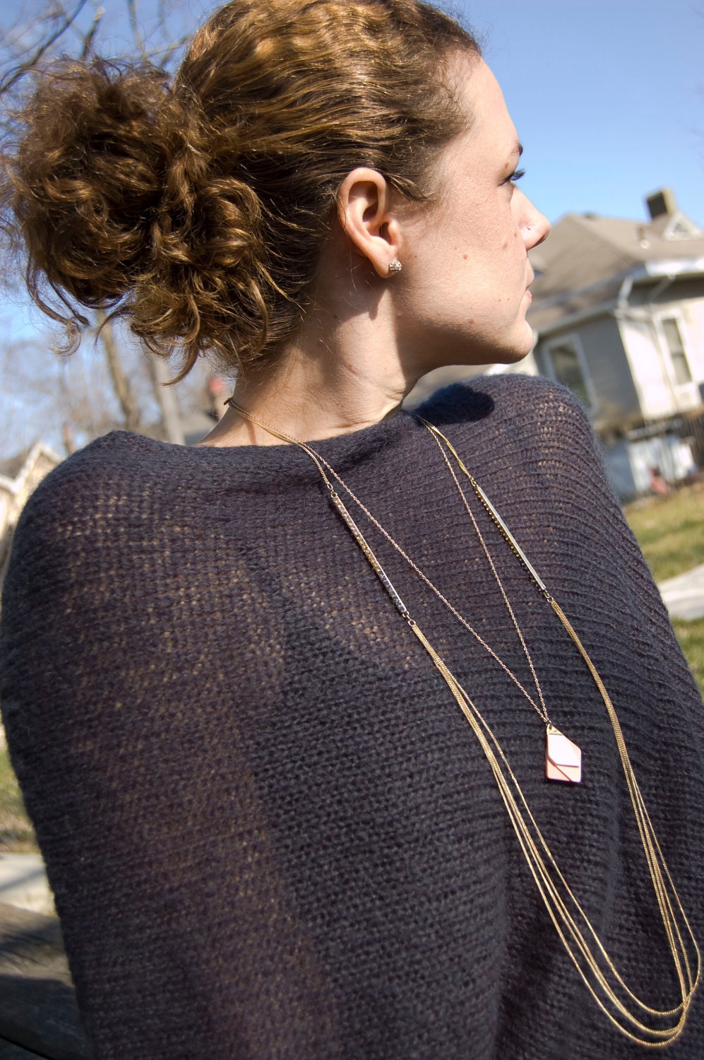 Porcelain Pendant - Field 014