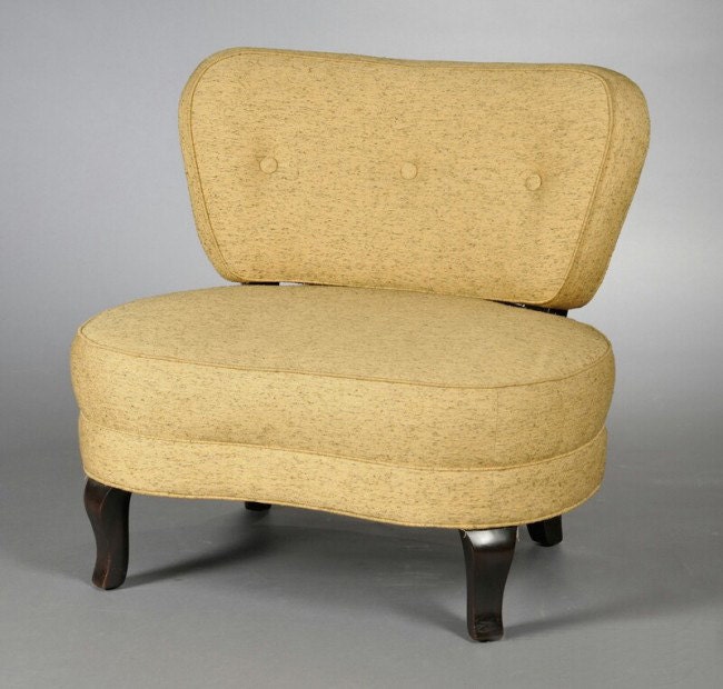 Oversized Mid Century Modern Chair by Edward Wormley for Dunbar