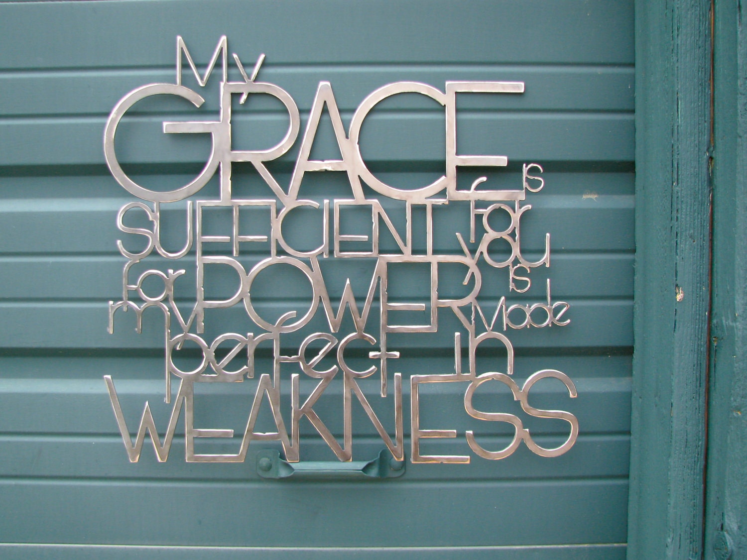 My Grace is sufficient for you for my power is by thewordwithin
