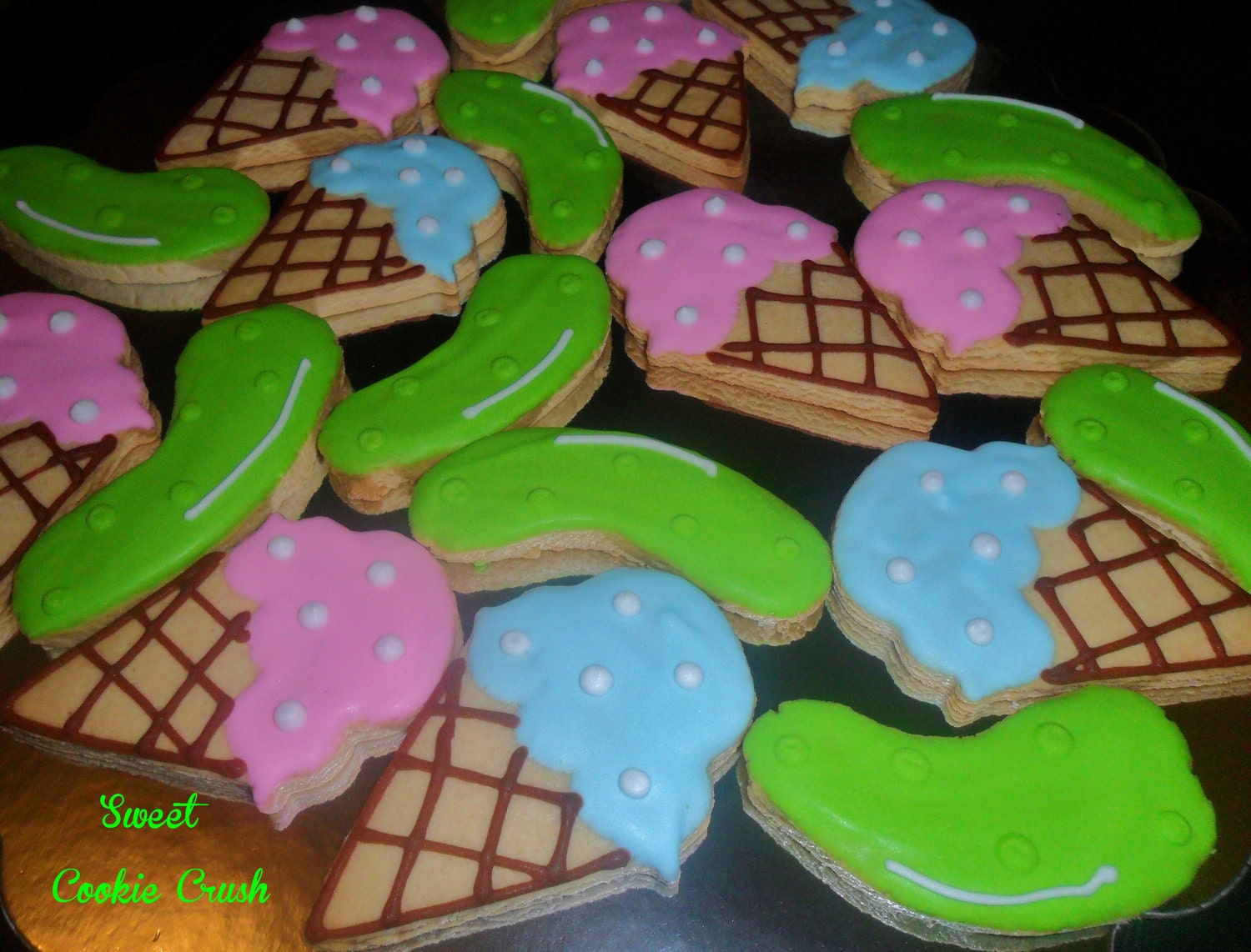 Pickles and Ice Cream Cookies 2 Dozen