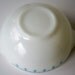 Vintage Pyrex 2.5 Quart Princess Mixing Bowl, Blue on White, Snowflake Garland Design, Excellent Condition