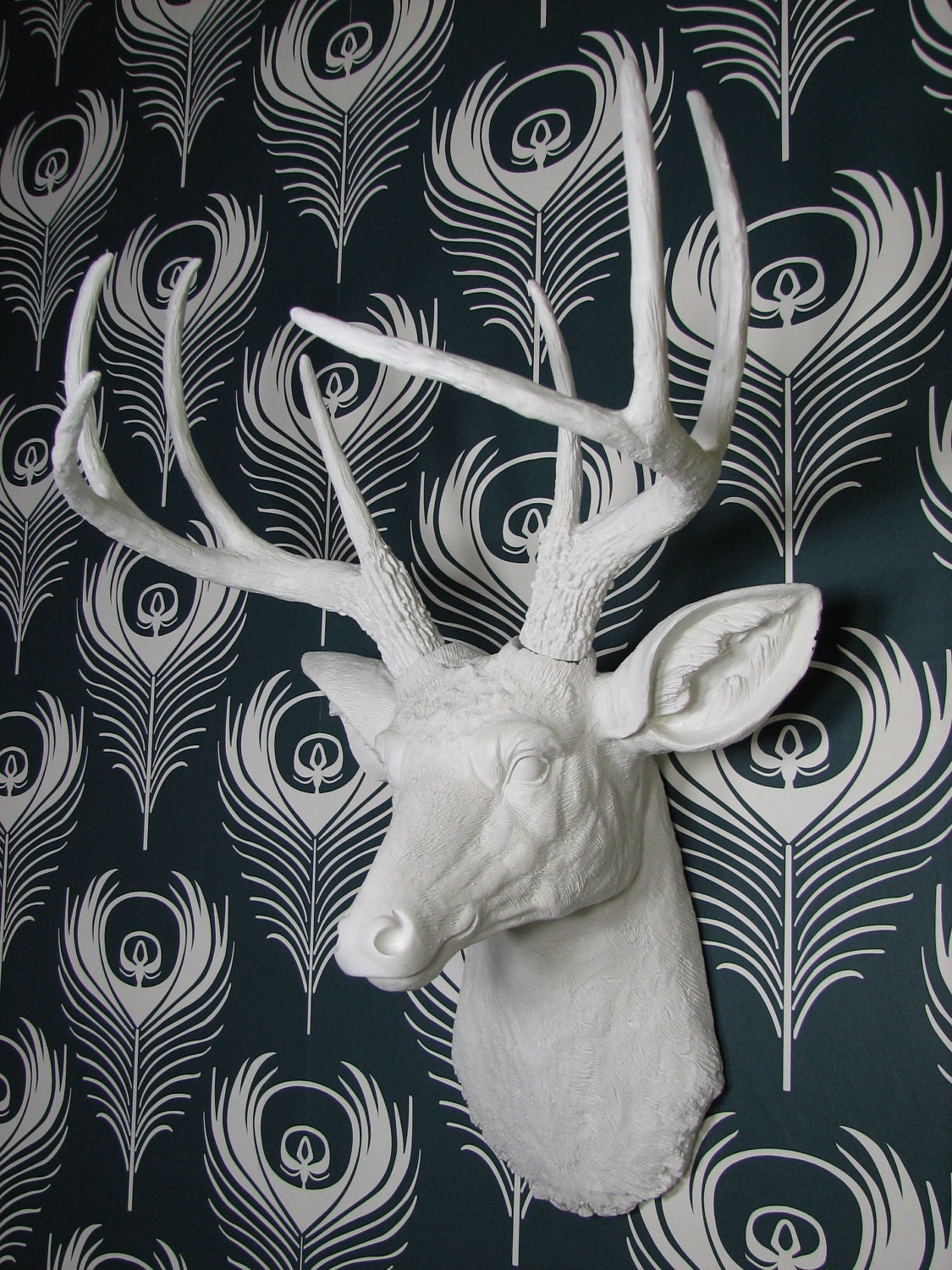 Faux Taxidermy Deer Head Deerman the Animal Head wall hanging