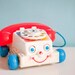 Vintage Fisher Price Toy, 1985 Fisher Price Telephone