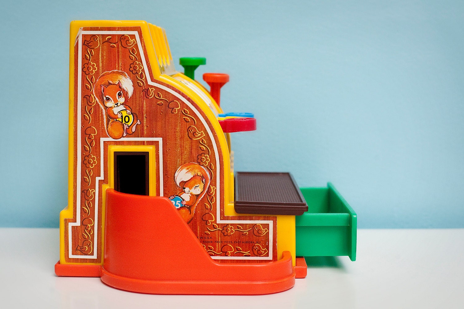 RESERVED for Amber - Vintage Fisher Price Toy, 1974 FIsher Price Cash Register