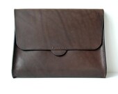 Handmade Brown Leather  iPad Case / Sleeve