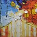 Original Abstract Painting, Modern Textured Painting,  Palette Knife, Home Decor, Painting Oil on Canvas  by Chen 0102