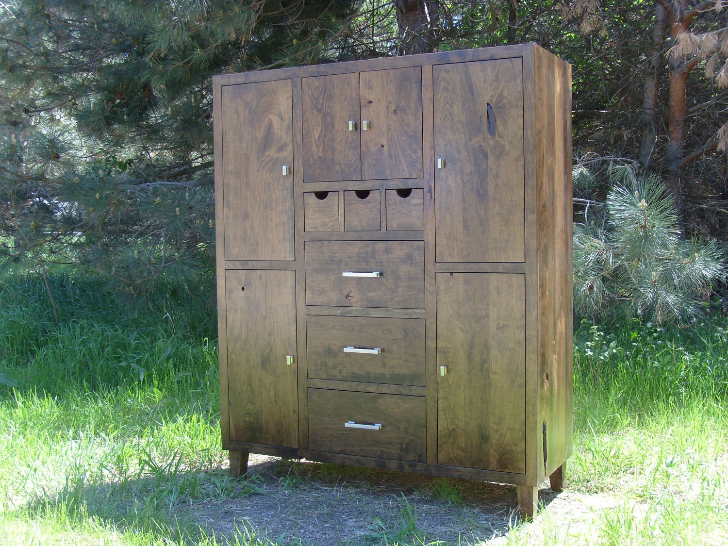 Rustic Cherry Dresser or Hutch (CRAZY SALE)