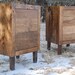 Rustic Cherry End Tables (Free Shipping)