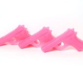 The Gun Show - Kid Soap Favors - Child Party Favors - Birthday Party - 2 Pink Pistol Soap Favors