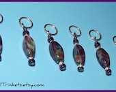 Stitch Markers - Purple Haze - Set of Six