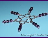 Stitch Markers - Simply Purple - Set of Six