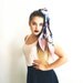 Facets - scarf (pink)