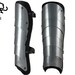 New pair of Medieval elf style greave  Lotr in stainless steel Armor Larp LE08