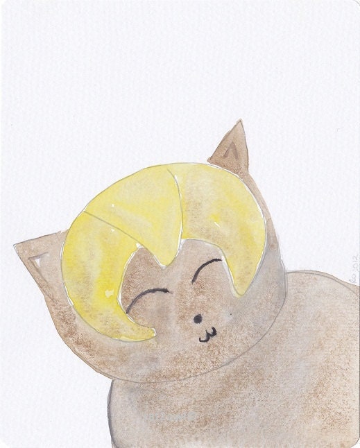 Cat Croissant