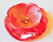 Vintage flower brooch,  classic jewelry