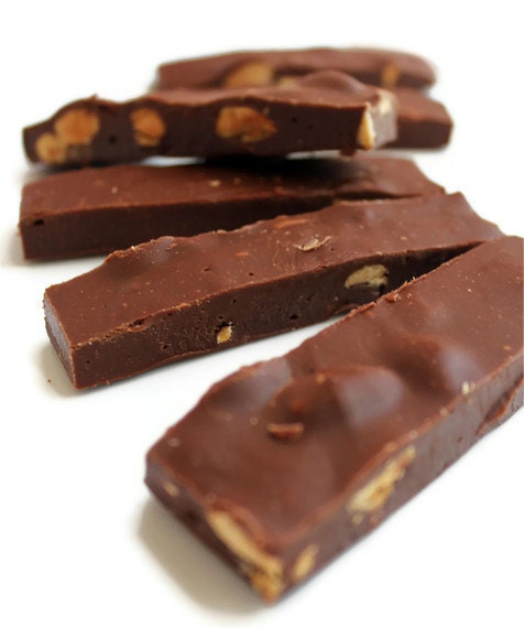 Chocoholics Almond Fudge Postcard