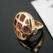 Multi-Color Gemstone Ring, 14K Gold