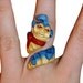 Hand-Made Labyrinth Worm Ring