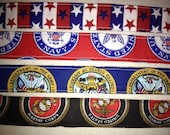 Support Our Troops Dog Collars (Large)