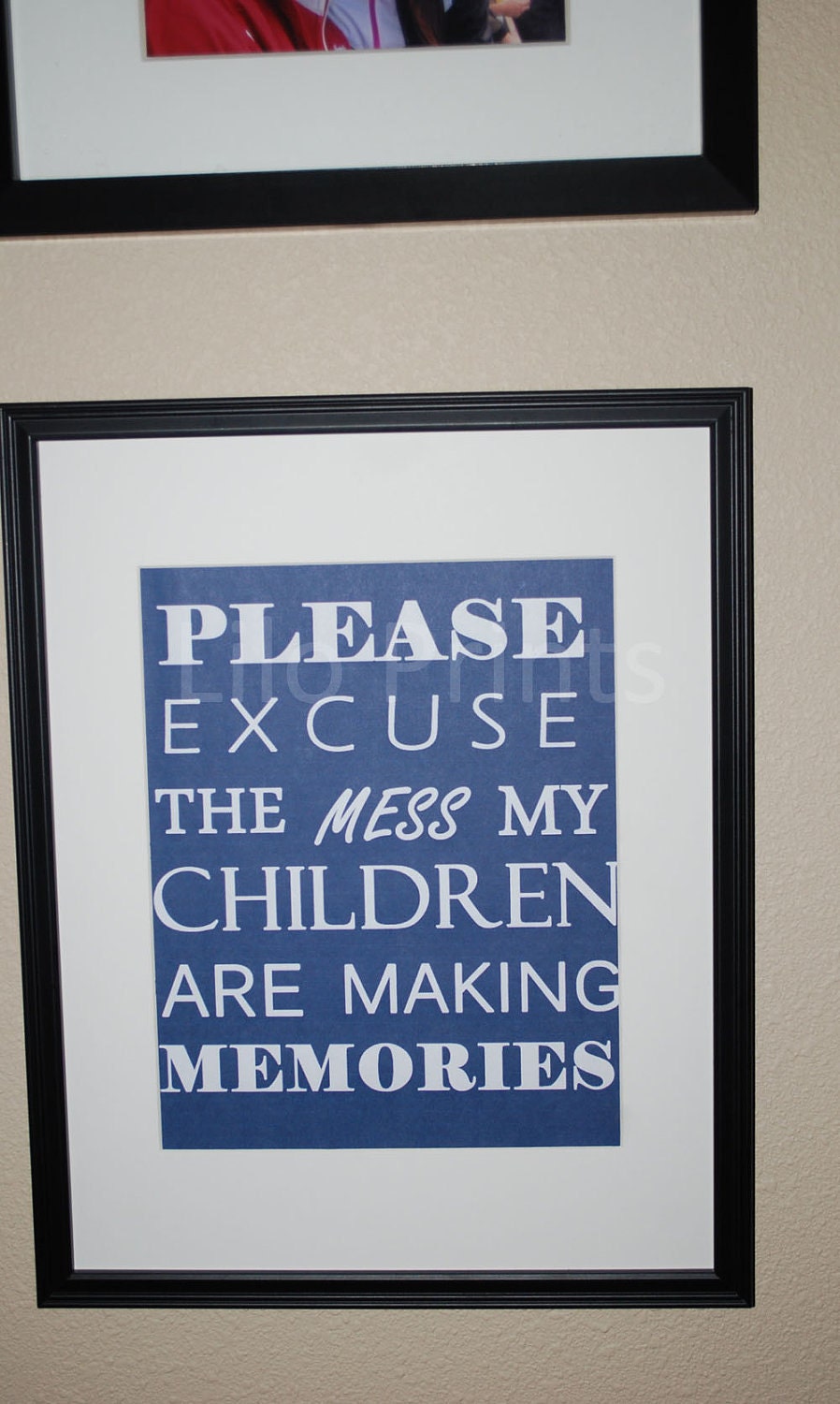 Custom My Children Are Making Memories Print