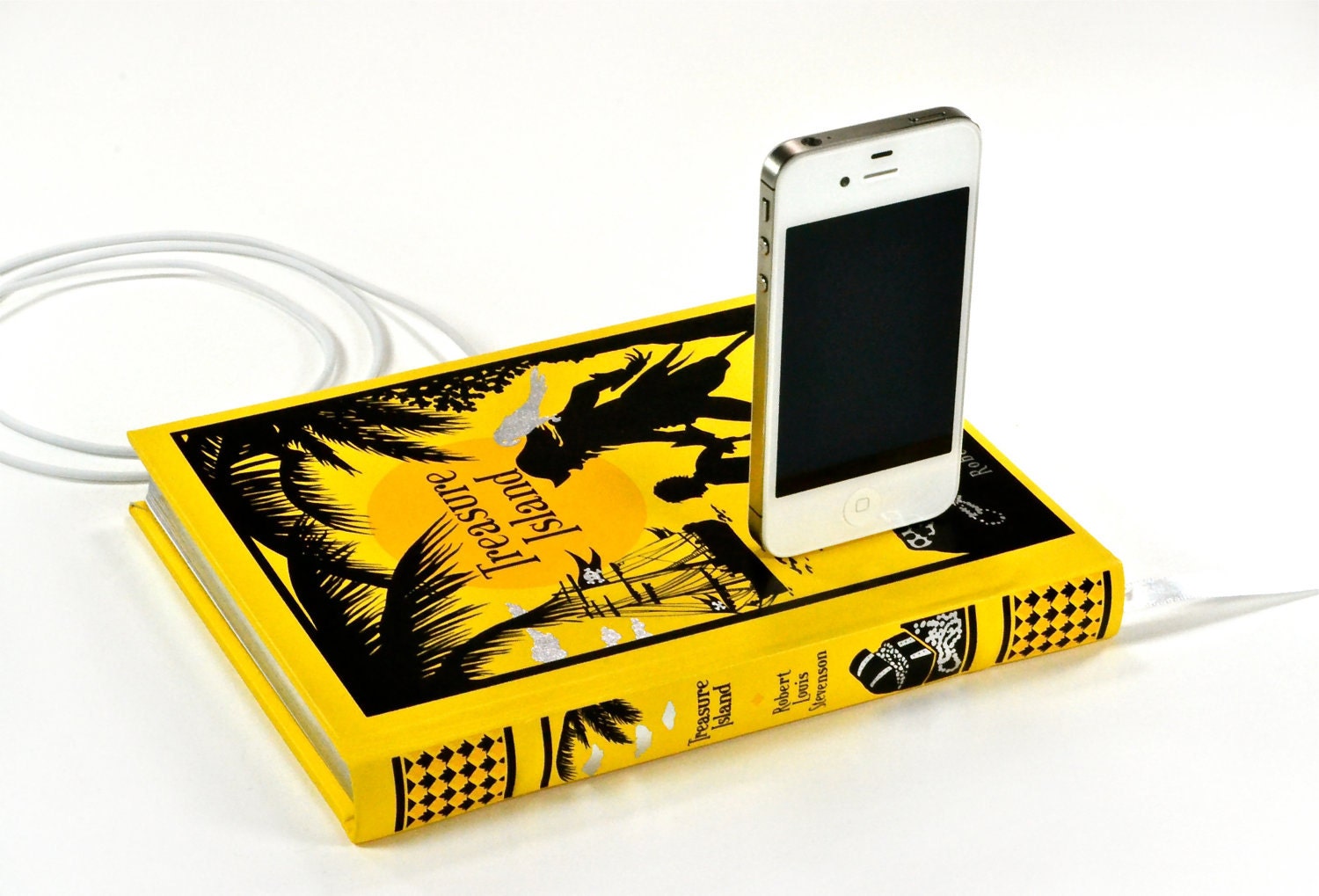 Treasure Island Book Charging Dock for iPhone and iPod