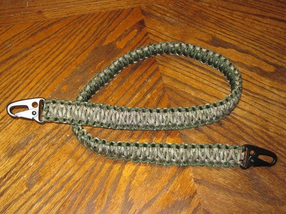 550 Paracord Survival Gun Rifle Sling US Made King by KnotForsaken