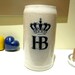 Vintage Beer Stein Mug Hofbrauhaus Germany Stoneware with HB Logo