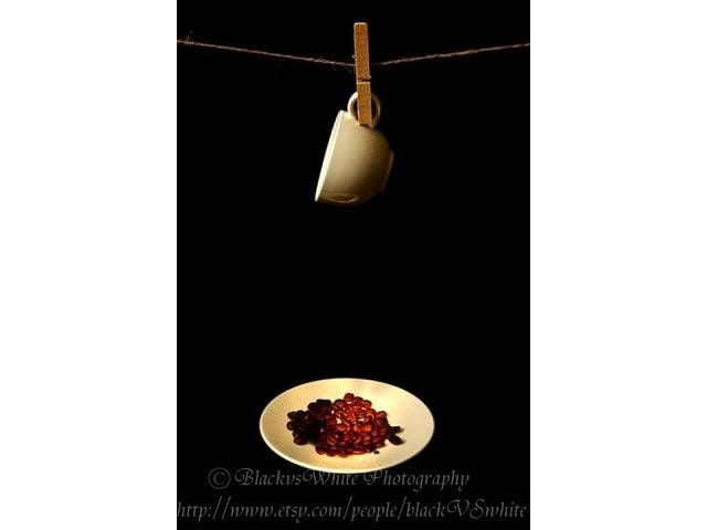 Free Shipping- Coffee Dining Art Photography- Coffee Picture- Professional Photo of Coffee - Fine Art Photo Print- Different Coffee Print