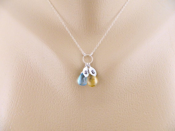 Birthstone Necklace Mother